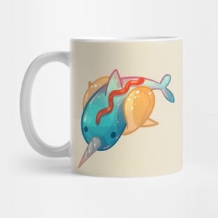 Narwhal Corndog Mug